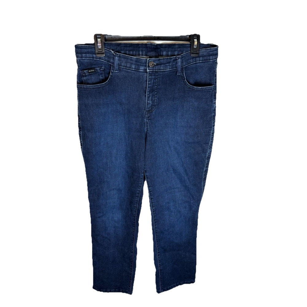 KUHL Kontour Flex Mid-High‎ Rise Straight Denim Jeans 14 Regular Style#6385